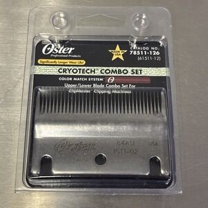 Oster Clipmaster Combo Set Upper Lower Clipper Blade Replacement Sunbeam 83AU